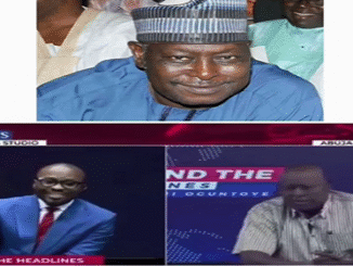 Babachir Lawal Shuts Down TVC Presenter Live on TV (Watch Video)